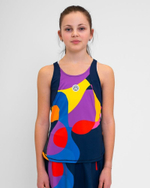 ОДЕЖДА ДЛЯ ТЕННИСА Девочки, Майка BIDI BADU TWIGGY .