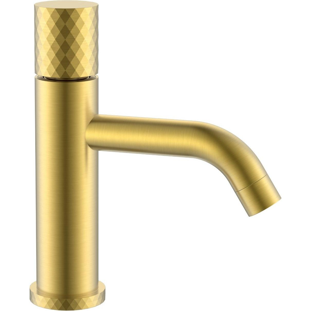 Смеситель для раковины Boheme Stick 121-MG Mat Gold DIAMOND