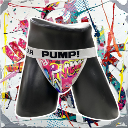 Мужские трусы джоки белые PUMP! MP224-1