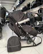 Санки-коляски Pikate "Премьер" Чёрный