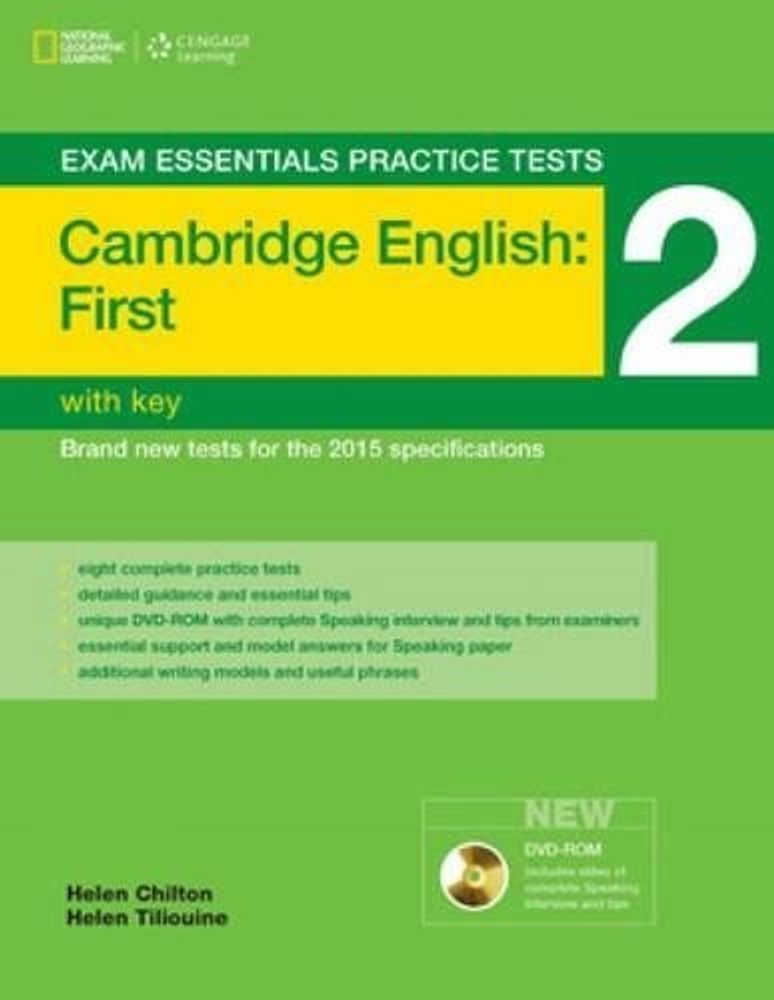 Exam Essentials: Cambr First Pract Test 2  w/o key + DVD-ROM