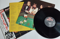 Винтажная виниловая пластинка LP Bad Company Straight Shooter (Japan 1975) (Obi)