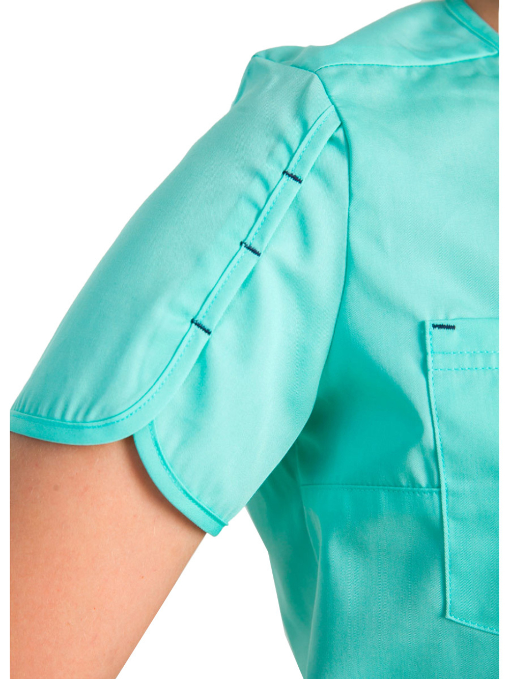 Туника медицинская женская White Wears WW110, белый, 56