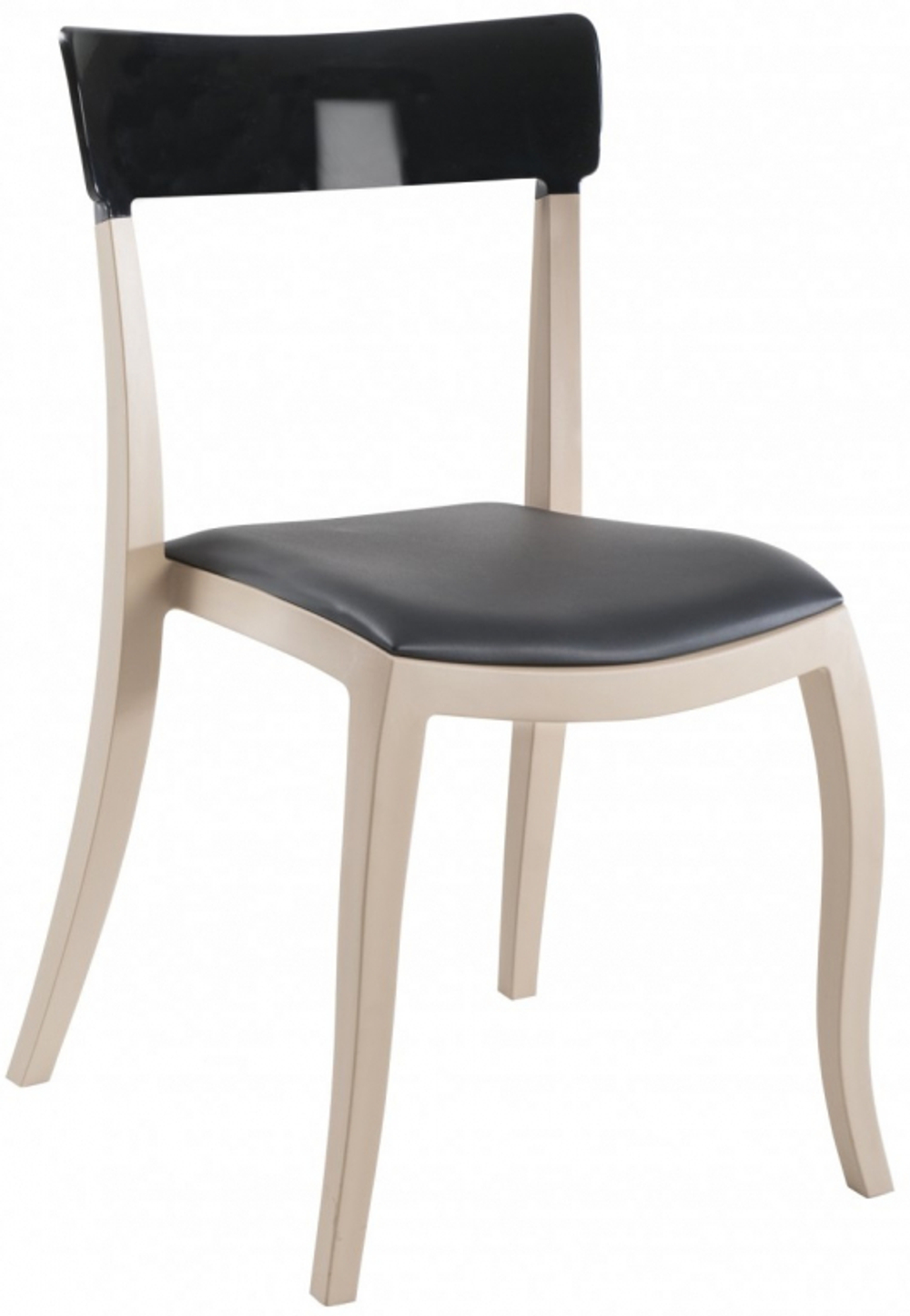 Стул пластиковый с обивкой Papatya Hera-S Soft