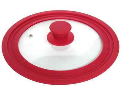 Крышка 22-24-26см универсальная с силиконовым ободком