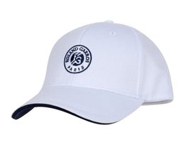 Теннисная кепка Roland Garros Monochrome Logo 2025 - белая