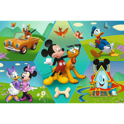 Puzzle - "60 XXL" - It's always fun with Mickey! / Disney