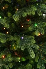 Елка с гирляндой 2в1 «Венецианская» (Литая+пвх) от 1,8 м до 3 м