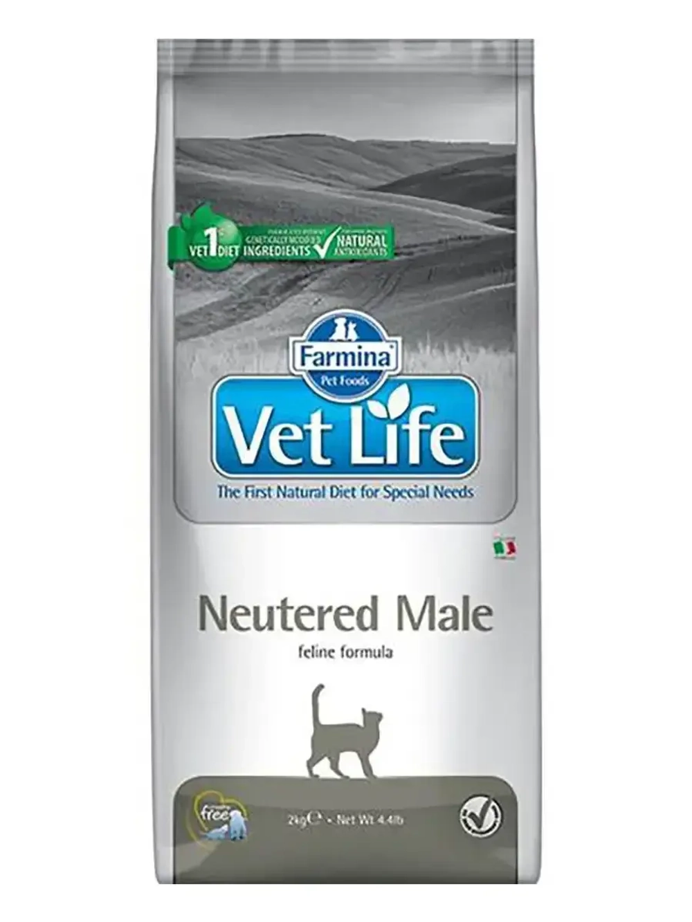Farmina Vet Life Neutered Male (Фармина Мале) для кастрированных котов, 2кг