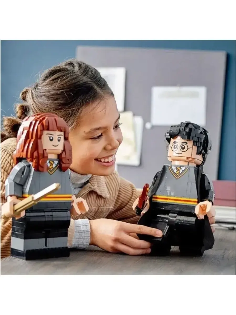 Конструктор Гарри Поттер и Гермиона Грейнджер 1673 дет 6057