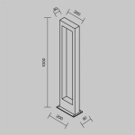Ландшафтный светильник Maytoni Bonn O425FL-L10GF