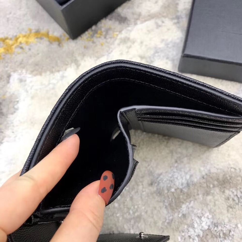 Saint Laurent Cassandre Fold Wallet