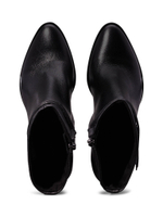 Кожаные ботильоны на каблуке Calvin Klein - черный(HW0HW02185)