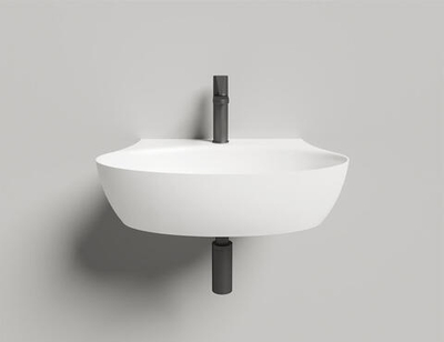 Раковина каменная накладная матовая 58x45 Salini ALDA 140321M