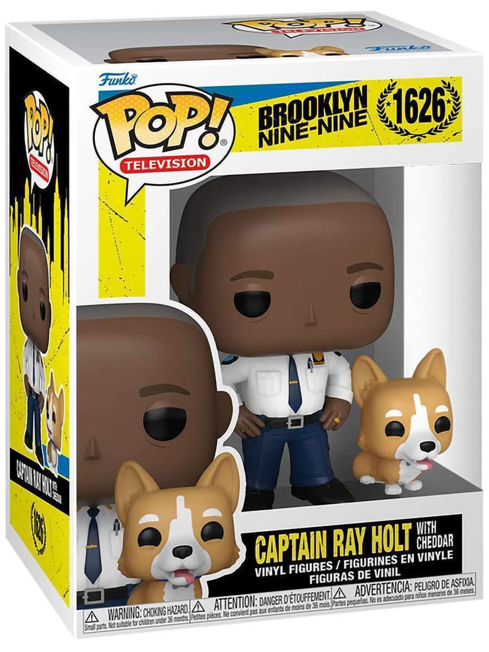 Фигурка Funko POP! Brooklyn Nine-Nine Captain Ray Holt with Cheddar (1626) 61401