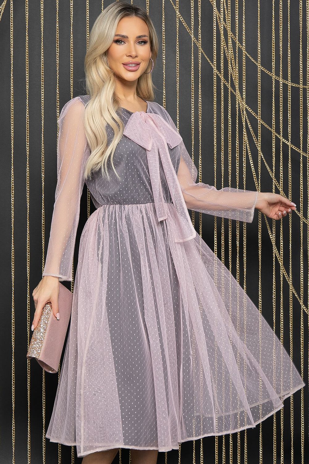 Платье Алиса (розовое) П11895 LT Collection