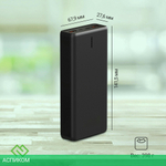 Портативное зарядное устройство Digma DGPF20B черный (DGPF20B22PBK)