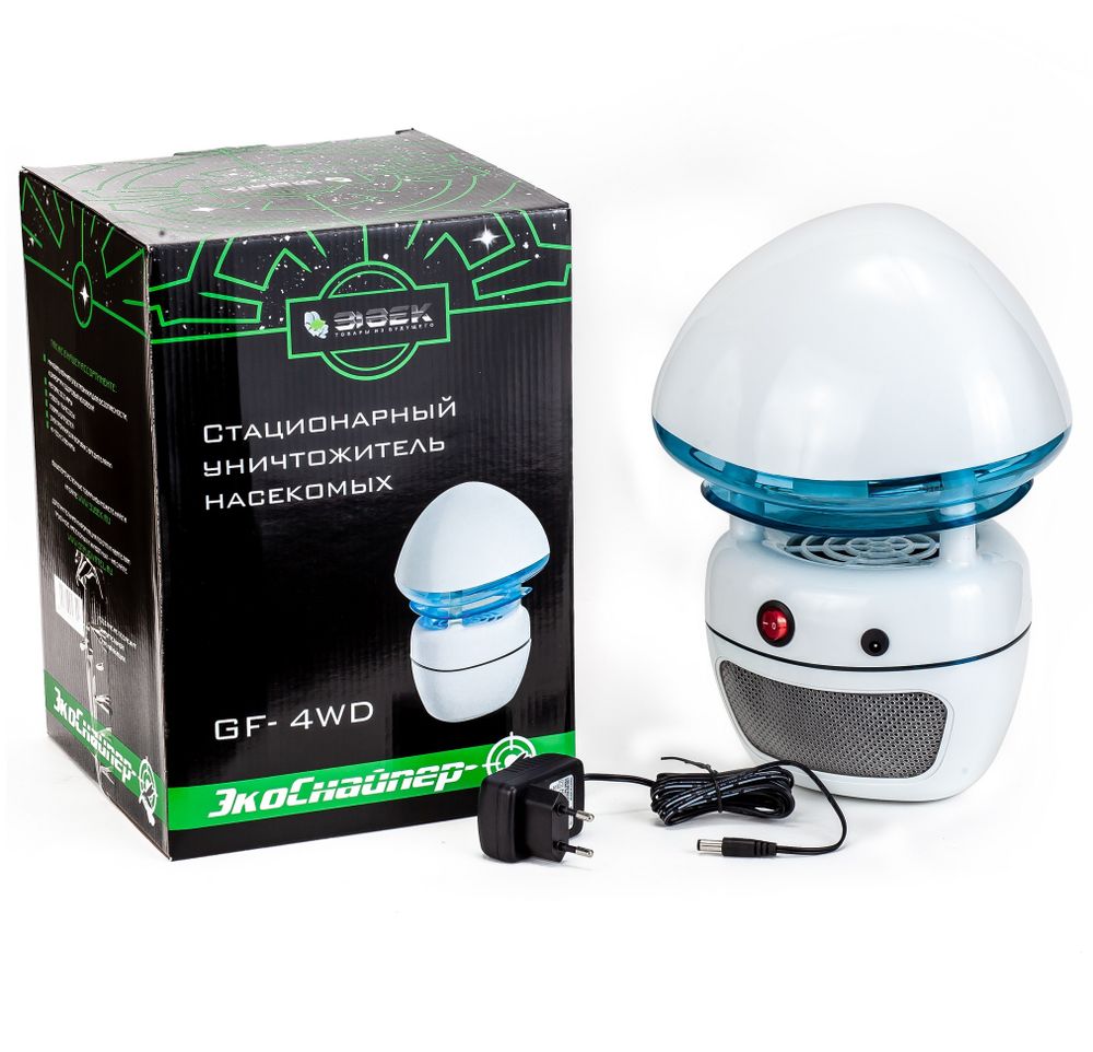 Ловушка-уничтожитель летающих насекомых ЭкоСнайпер GF-4WD