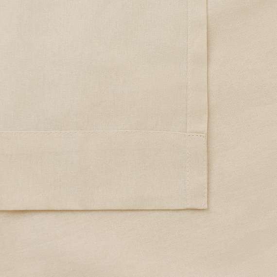 Штора из хлопка базовая бежевого цвета из коллекции essential, 150х290 см