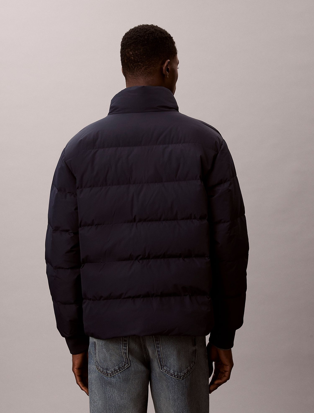 Пуховик Calvin Klein Chenille Monogram Dark Sapphire