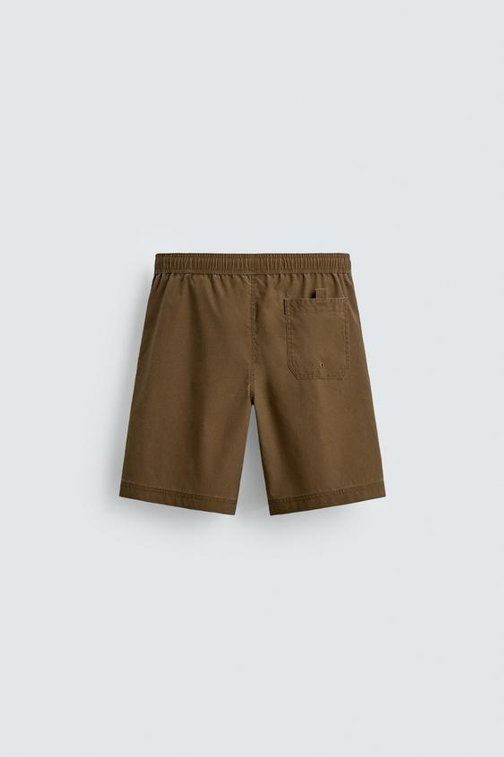 ZARA ДЛИННЫЕ ПЛАВКИ В ПОЛОСКУ С ЭФФЕКТОМ ПОТЕРТОСТИ, СВЕТЛО-КОРИЧНЕВЫЙ