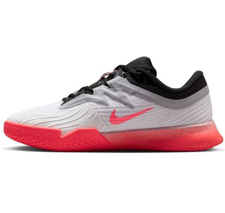 Женские теннисные кроссовки Nike Zoom Vapor Pro 3 HC Premium - white/hot lava/wolf grey