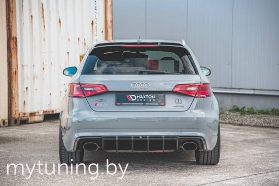 Диффузор бампера заднего для AUDI RS3 8V Sportback (15-16)