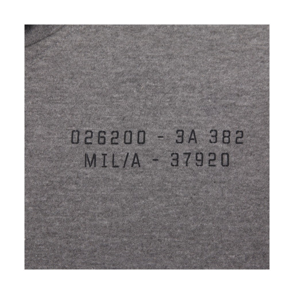 Толстовка Hutton Alpha Industries (серая - h.grey)