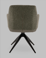 Стул обеденный Naya зеленый экокожа букле