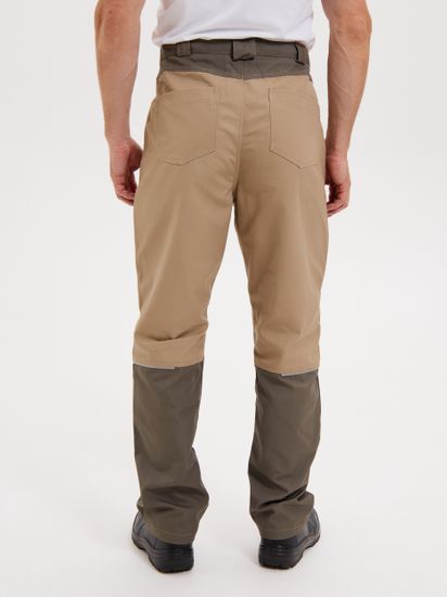 Костюм "Дрим" брюки (бежевый/олива)