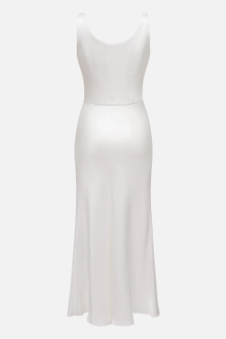 Платье с фигурным лифом