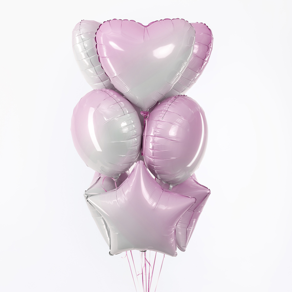 Круг 18" Круг Розовый, Градиент Fm