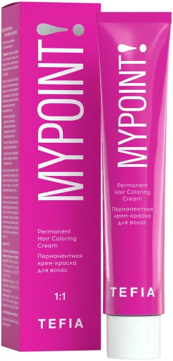 Перманентная крем-краска для волос Tefia MY Mypoint, 10.3 экстра светлый блондин золотистый, 60 мл