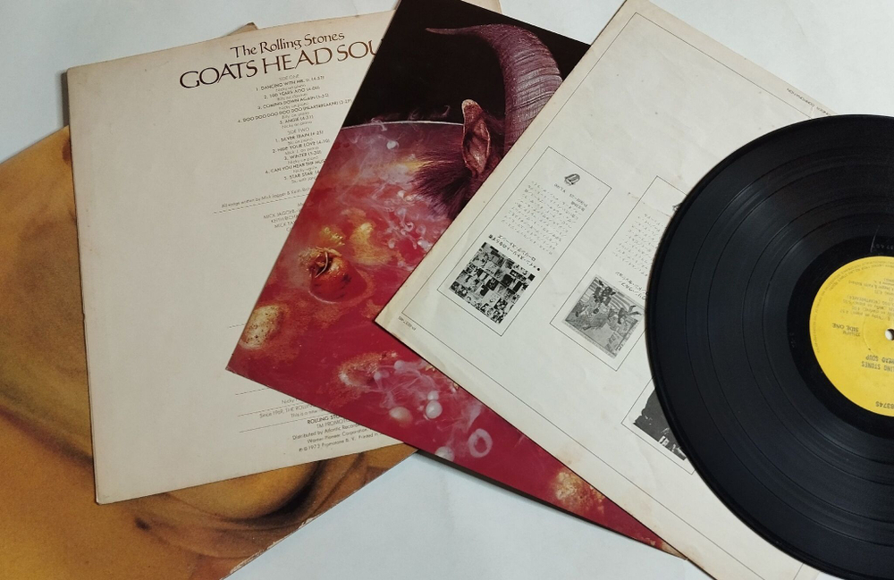 Винтажная виниловая пластинка LP The Rolling Stones Goats Head Soup (Japan 1973) (No Obi)