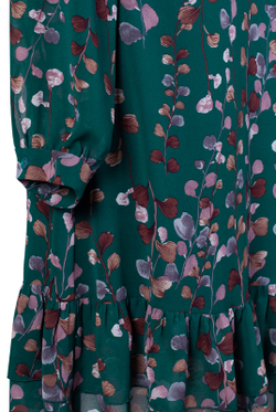 Платье женское 3468ЛП, малахит наб #284Ман053468ЛП