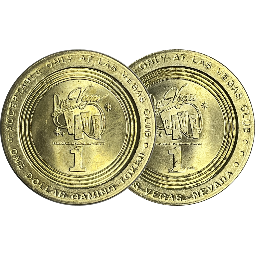 Las Vegas Club Casino $1 Token №1