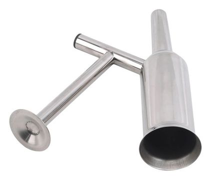 Ручной колбасный шприц, металл, насадка 23мм+
