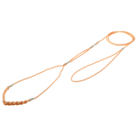 V.I.PET Ринговка с кольцом круглая c плетеным расширением, 2,5*8