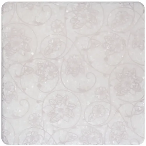 Декор WHITE MARBLE MOTIF №6 (Белый) 10X10