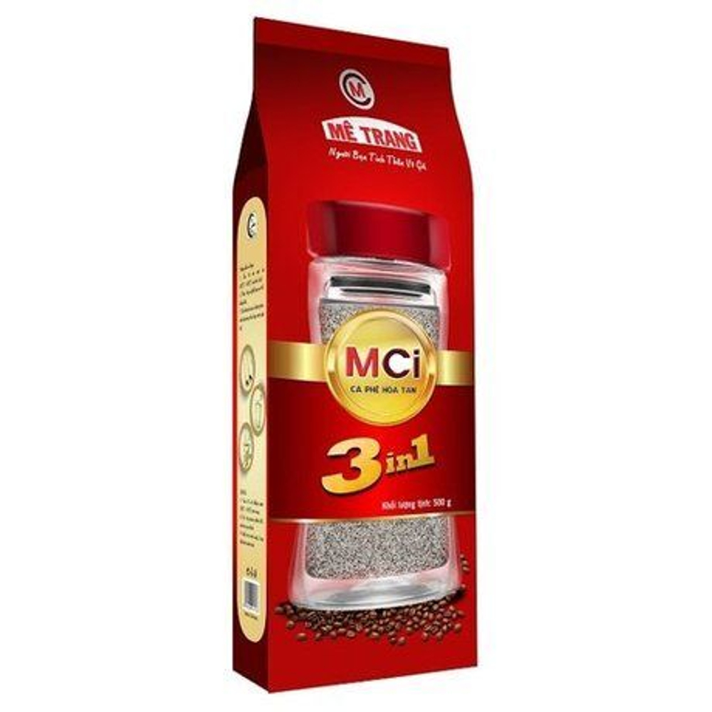 Вьетнамский растворимый кофе MCI 3 в 1 Me Trang, 500 г