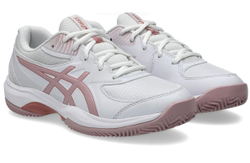 Детские теннисные кроссовки Asics Gel-Game GS Clay/OC - white/morganite