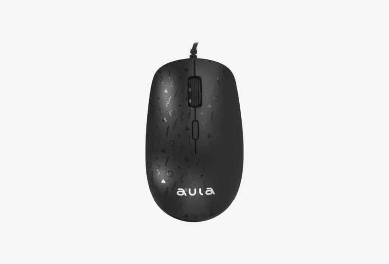 Мышь проводная AULA AM106 [80003338] черный