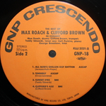 Max Roach And Clifford Brown / The Best Of Max Roach And Clifford Brown In Concert! (LP)