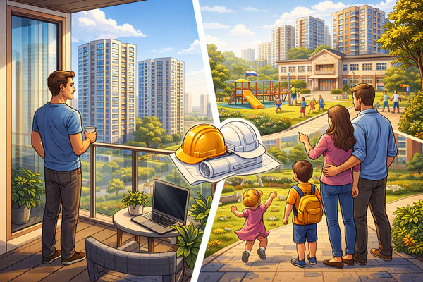 🏡 Как выбрать новостройку, чтобы потом не возить детей в сад за 5 км