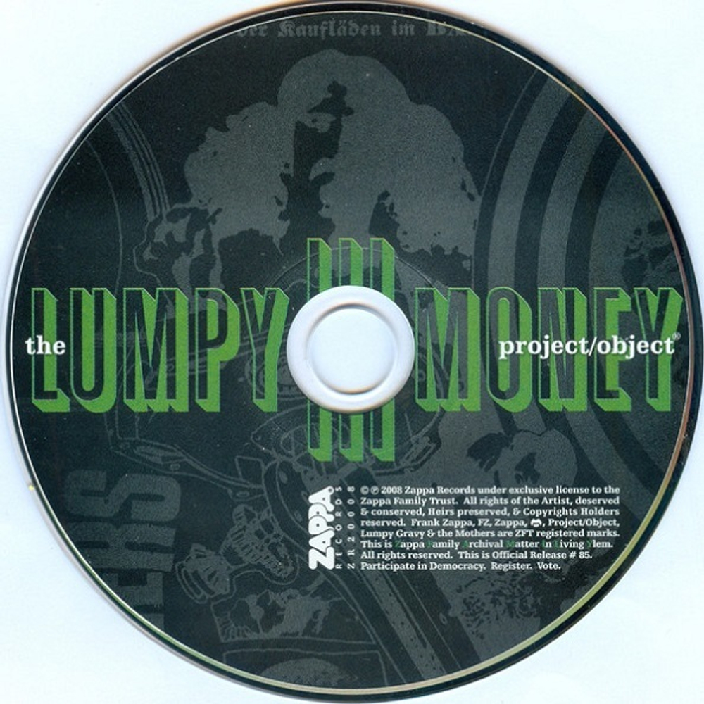 Frank Zappa / The Lumpy Money Project-Object (3CD)