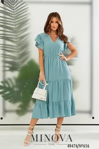 Платье 656-ментоловый Minova