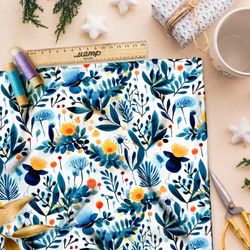 Ткань Ниагара Софт атмосферные мотивы природы