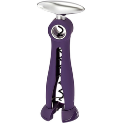 SALMA - Штопор с обрезателем фольги, фиолетовый (corkscrew) СНЯТО С ПРОИЗВОДСТВА!