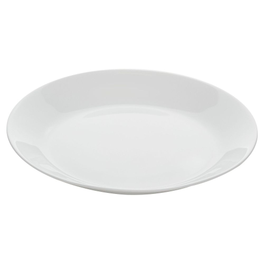 Тарелка White Fox Muscat WF-DD19-48 десертная круглая маленькая белая 19 см | White Fox