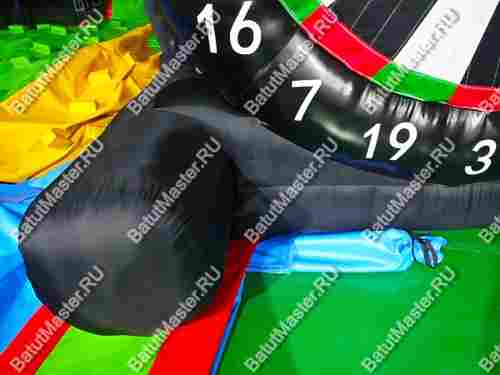 Надувной герметичный дартс «Профи», диаметр 5,5 м, 5,5×2×4 м